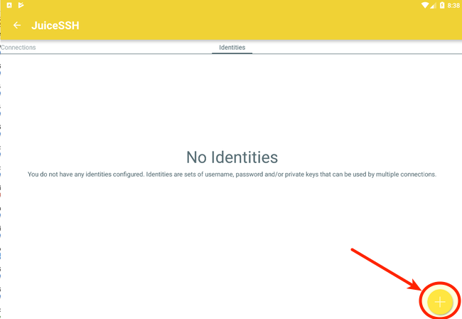 JuiceSSH New Identity